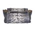Lizard Embossed Partition Bag, back view